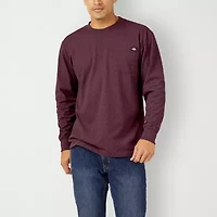 Dickies Heavyweight Heather Mens Crew Neck Long Sleeve T-Shirt