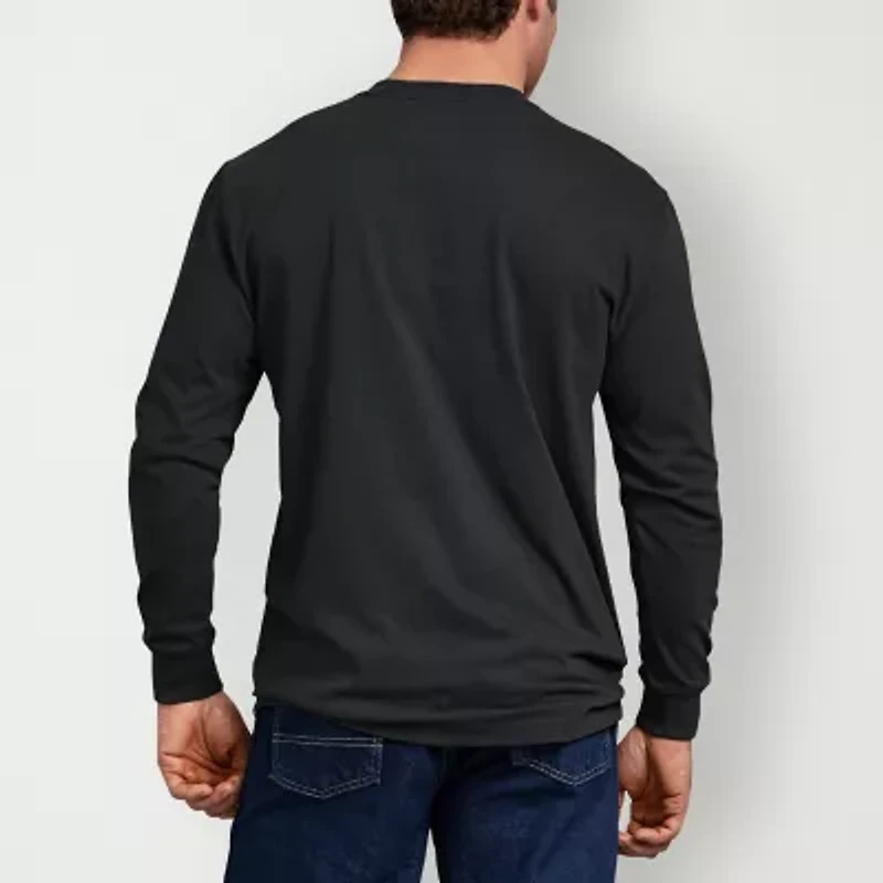 Dickies Heavyweight Mens Crew Neck Long Sleeve T-Shirt