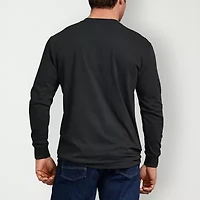 Dickies Heavyweight Mens Crew Neck Long Sleeve T-Shirt