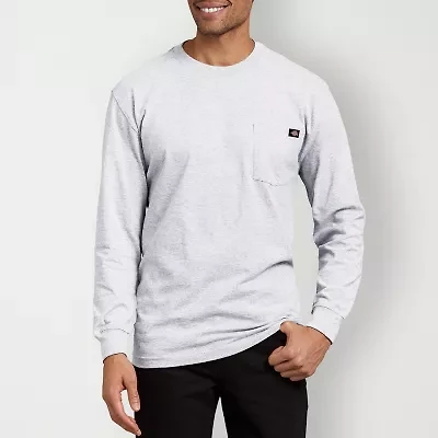 Dickies Heavyweight Mens Crew Neck Long Sleeve T-Shirt