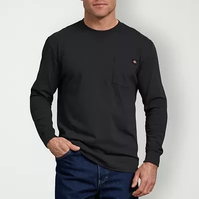 Dickies Heavyweight Mens Crew Neck Long Sleeve T-Shirt