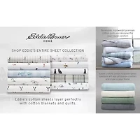 Eddie Bauer Fishing Flies Sheet Set