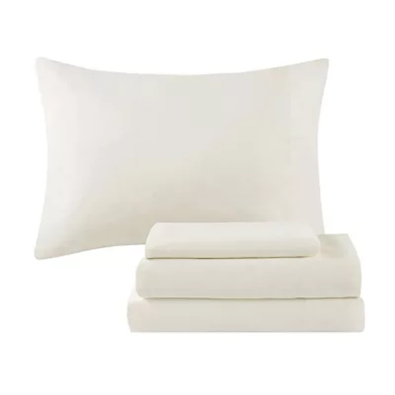 Madison Park Anouk 12-pc. Jacquard Complete Bedding Set with 100% Cotton Sheets
