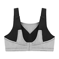 Glamorise Magiclift® Double Layer Custom Control Womens Seamless High Support Full Coverage Unlined Wireless Sports Bra 1166