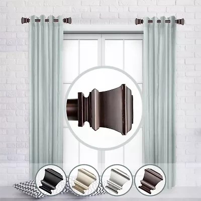 Rod Desyne (Set Of 2) Pineda 1 Adjustable Side Curtain