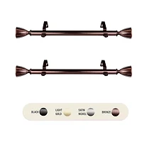 Rod Desyne (Set Of 2) Ayla 1 Adjustable Side Curtain