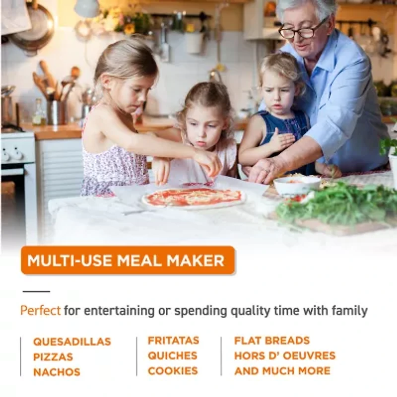 Commercial Chef 12.5 Inch Pizza/Quesadilla Maker