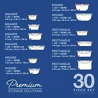 Lock & Lock 30-pc. Food Container