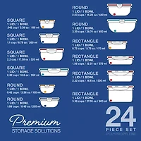 Lock & Lock 24-pc. Food Container