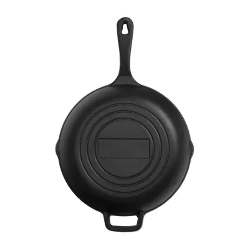 Commercial Chef 10 Inch Sauté Cast Iron Skillet