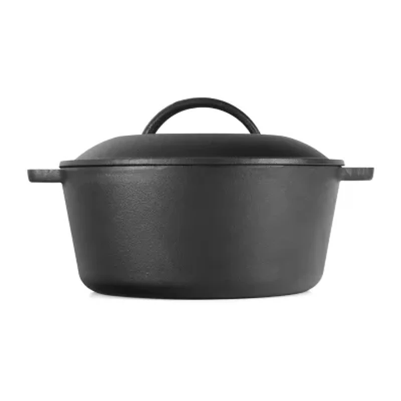Commercial Chef 5 Quart Cast Iron Dutch Oven