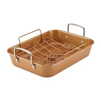 Ayesha Curry 11X5" Non-Stick Roaster with Rack