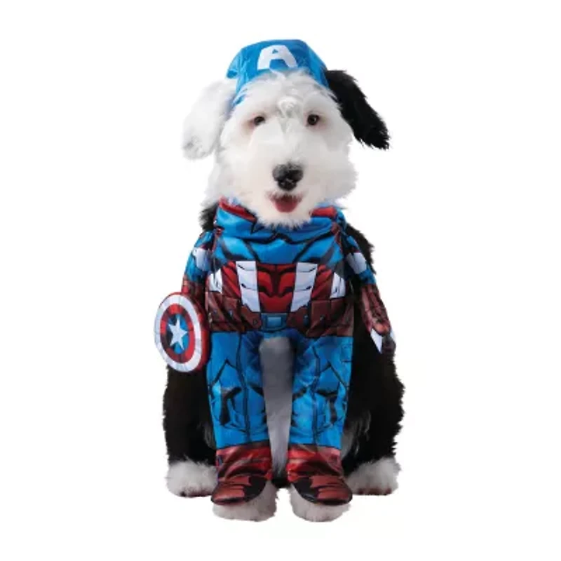Avengers Captain America Marvel Dog Costume