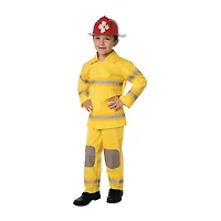 Little & Big Kid Boys Fireman Costume Set
