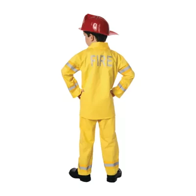 Little & Big Kid Boys Fireman Costume Set