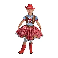 Little & Big Kid Girls Buckaroo Beauty Costume Set