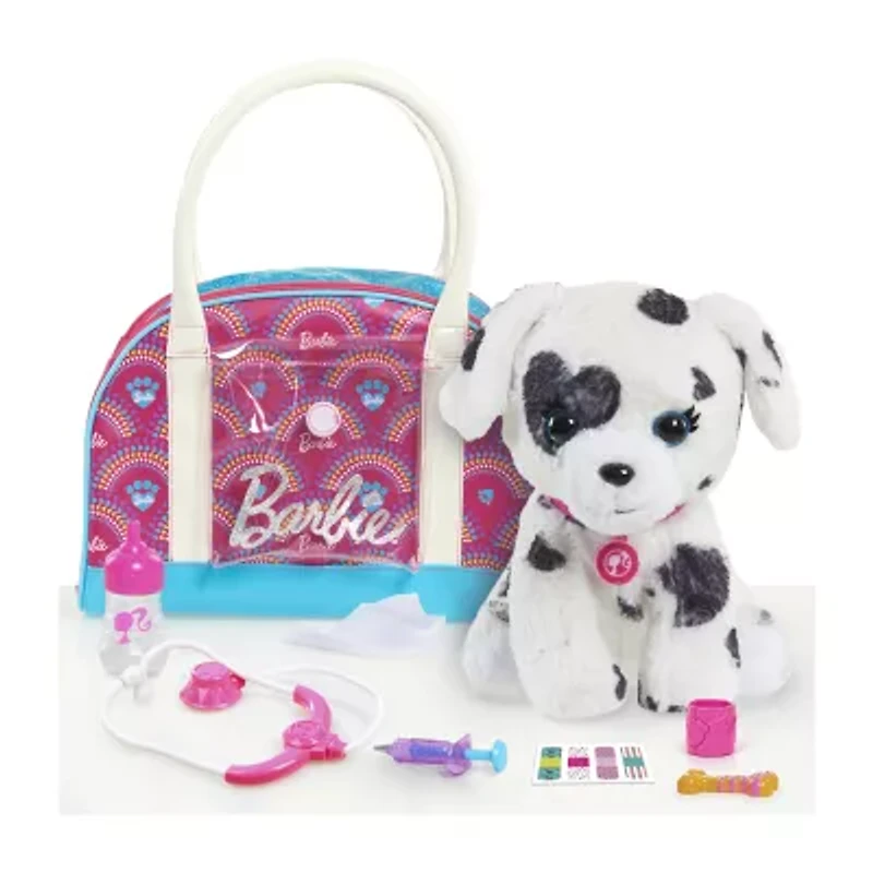 Barbie Hug & Kiss Pet Vet 9-pc. Barbie Doll