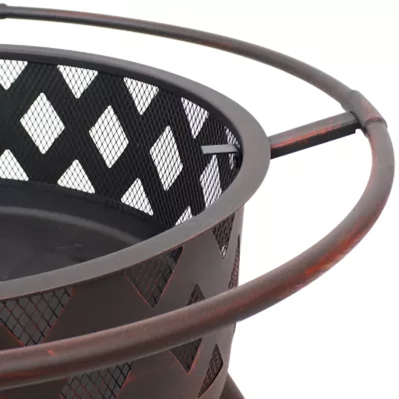 Sunnydaze Collection Portable Weather Resistant Fire Pit