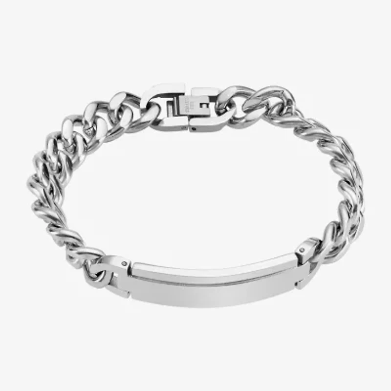 Mens Stainless Steel 2-pc. Jewelry Set