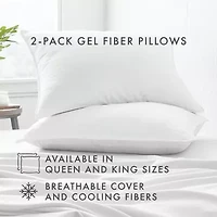 Casual Comfort Plush 2-Pack Bed Pillow