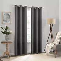 Eclipse Kendall Grommet Top Energy Saving Blackout Single Curtain Panel