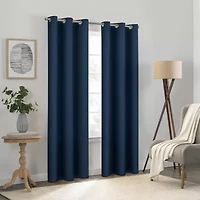 Eclipse Kendall Grommet Top Energy Saving Blackout Single Curtain Panel