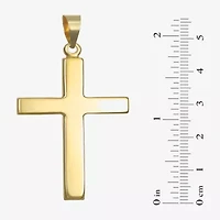 Mens 14K Gold Cross Pendant
