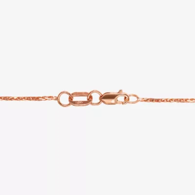14K Gold Wheat Chain Necklace