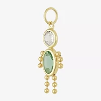 10K Gold August Birthstone Babies Boy Charm