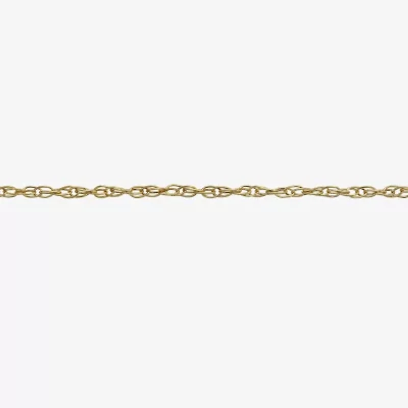 10K Gold Birthstone Babies Chain Necklace