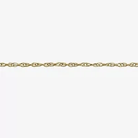 10K Gold Birthstone Babies Chain Necklace