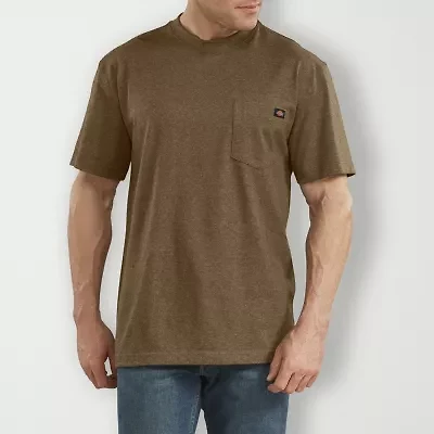 Dickies Heavyweight Heather Mens Crew Neck Short Sleeve T-Shirt