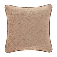 Queen Street Lakeview 20x20 Beige Square Throw Pillow