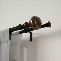 Umbra Marble Knob Double Curtain Rod