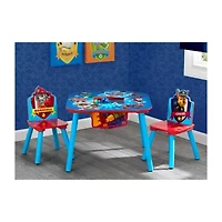 PAW Patrol Kids Table and Chair Set with Storage