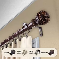 Lanette 1" Adjustable Curtain Rod