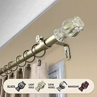 Rod Desyne Regent 1" Adjustable Curtain