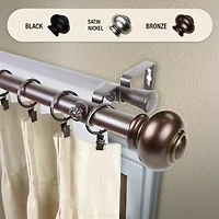 Rod Desyne Rotunda Double Curtain