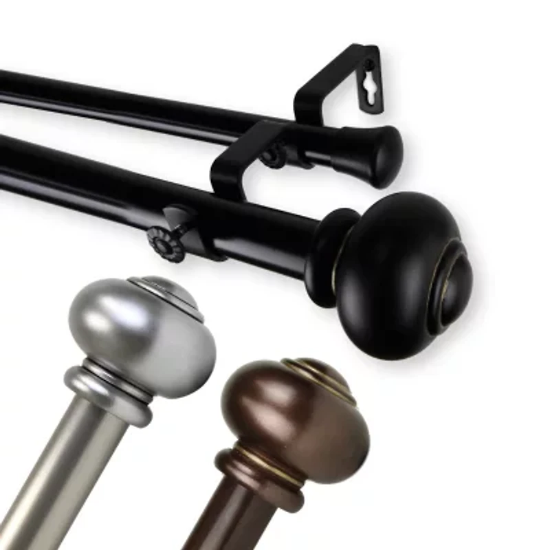 Rod Desyne Rotunda Double Curtain