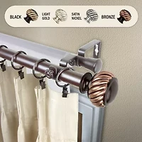 Rod Desyne Baldir Double Curtain