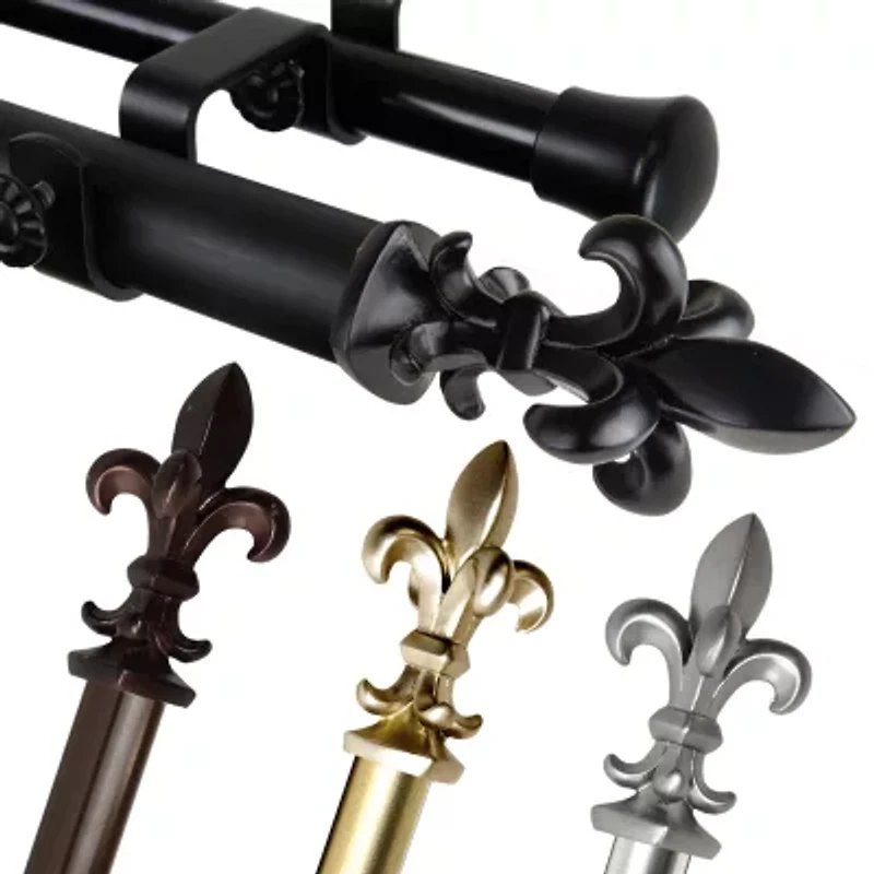 Rod Desyne Fernando Double Curtain