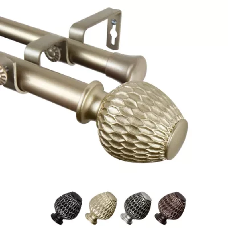 Rod Desyne Ashwin Double Curtain