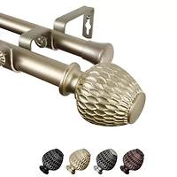 Rod Desyne Ashwin Double Curtain