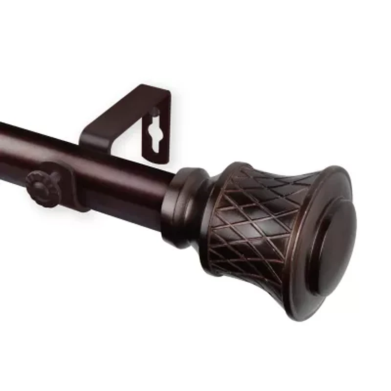 Rod Desyne Olympia 1 Adjustable Curtain