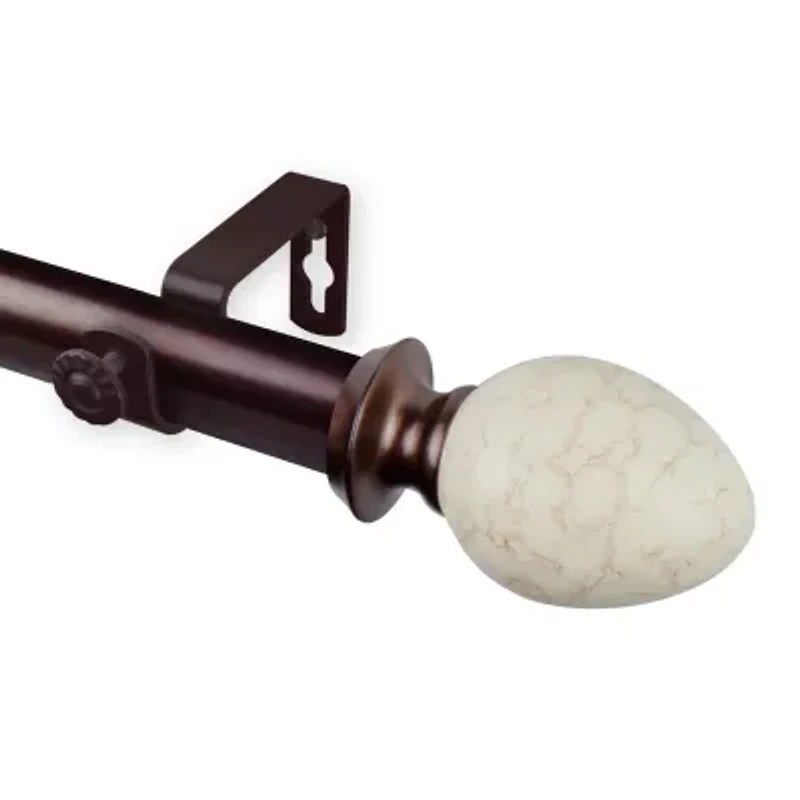 Rod Desyne Ovate 1 Adjustable Curtain