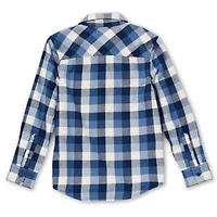 Thereabouts Little & Big Kid Boys Long Sleeve Regular Fit Flannel Shirt