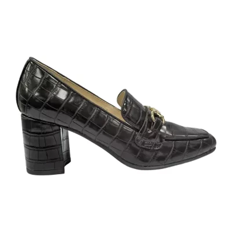 Liz Claiborne Mallard Womens Square Closed Toe Loafers