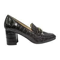 Liz Claiborne Mallard Womens Square Closed Toe Loafers