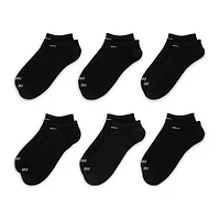 Nike Everyday Plus Lightweight Unisex Adult Multi-Pack 6 Pair No Show Socks