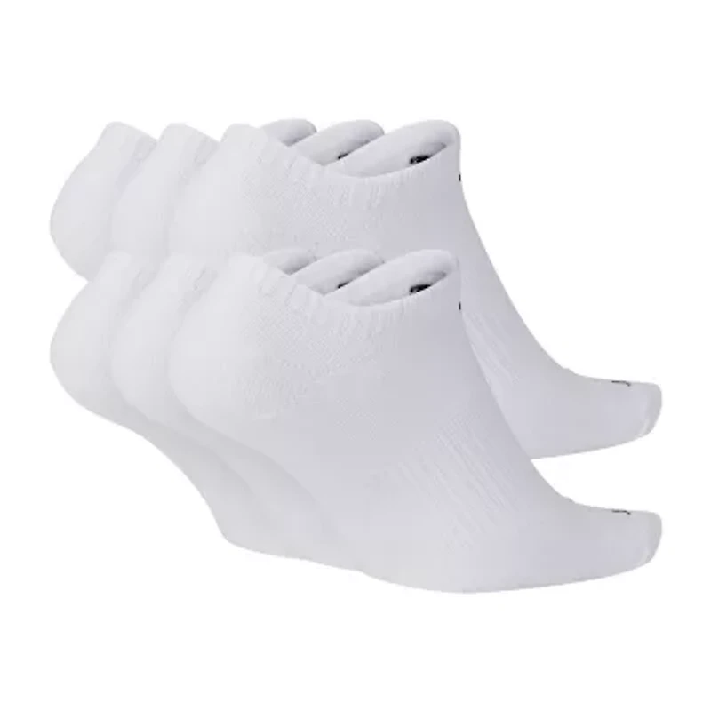 Nike Everyday Plus Lightweight Unisex Adult Multi-Pack 6 Pair No Show Socks